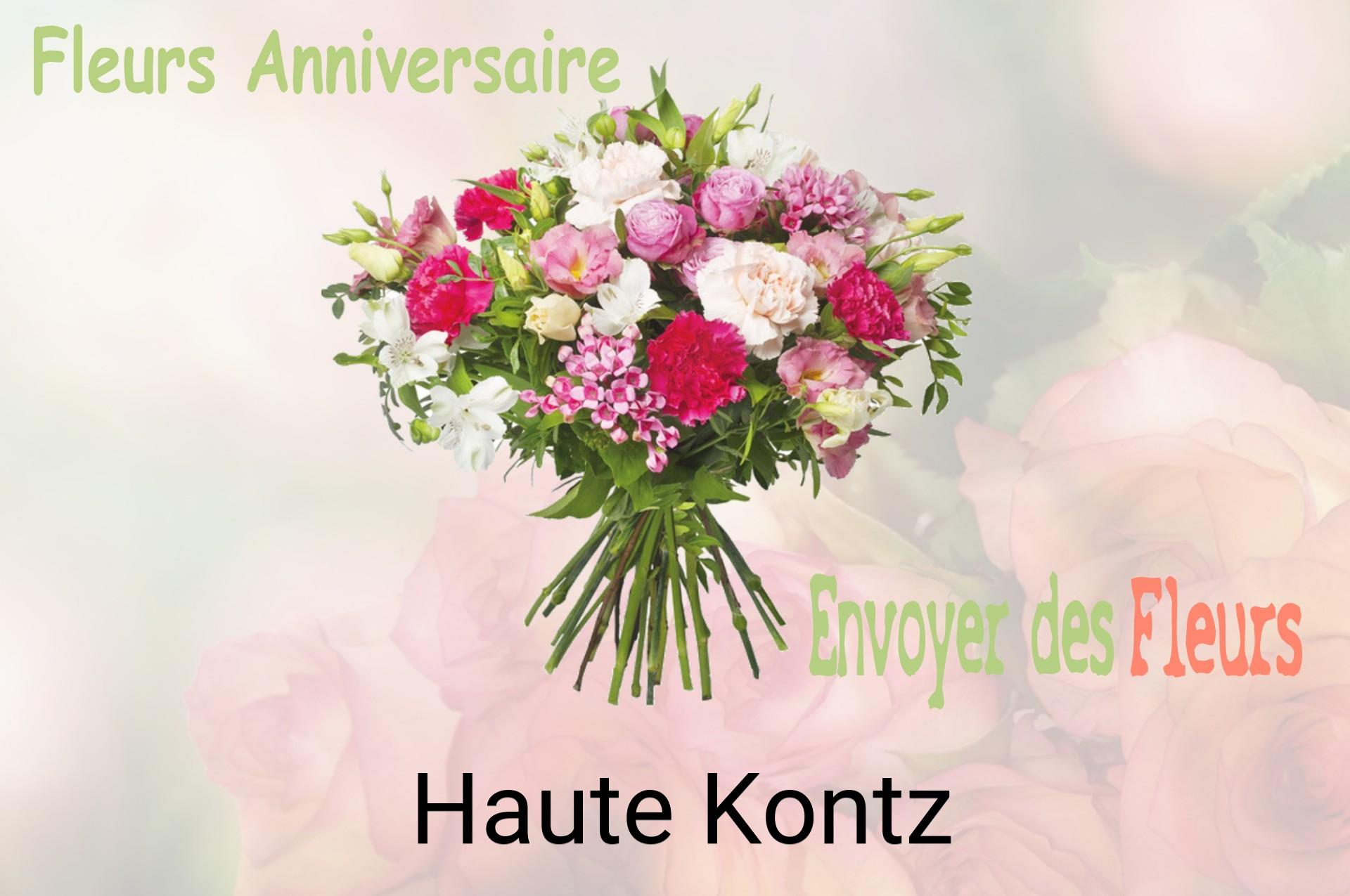 Bouquet de fleurs d’anniversaire livré à Haute-Kontz