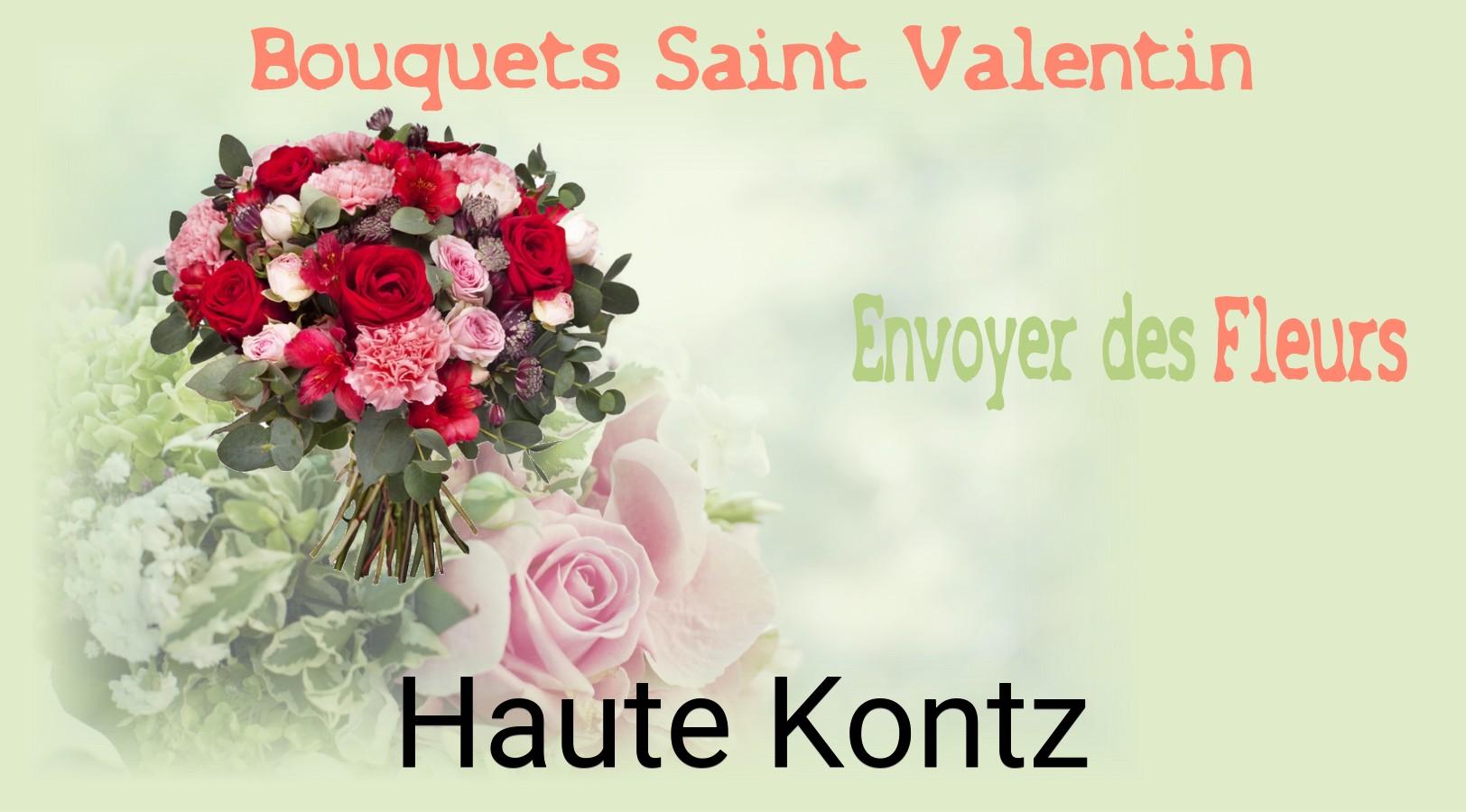 Roses de Saint-Valentin livrées à Haute-Kontz